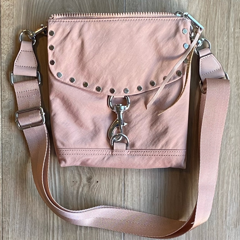 Rebecca Minkoff Pink Nylon Crossbody Bag
